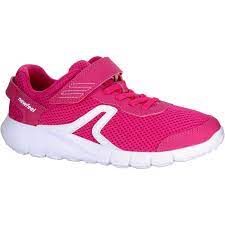 Cocuk Spor Ayakkabi Yuruyus Pembe Soft140 Newfeel Decathlon