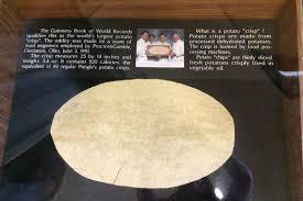 Would you feel if there were no potato chips how? The World S Largest Potato Chip Factspedia