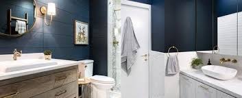 What are modern bathroom colors? Top 50 Best Blue Bathroom Ideas Navy Themed Interior Designs