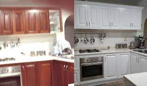 Drawers and cabinets don't necessarily need to be one solid color. Kitchen Resurfacing Adelaide