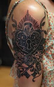 61 Impressive Lock And Key Tattoos The increased popularity of lock and key tattoo can be associated with three key things: 61 impressive lock and key tattoos