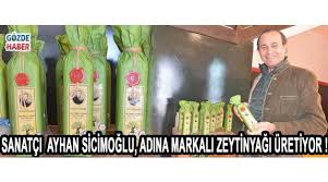 Ayhan sicimoğlu ile renkler, manisa akhisar'da dünya zeytin günü'ne katıldı ve özel bir zeytinyağı tadımı yaptı. Sanatci Ayhan Sicimoglu Adina Markali Zeytinyagi Uretiyor Tarim Hayvancilik