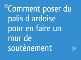 We did not find results for: Comment Poser Du Palis D Ardoise Pour En Faire Un Mur De Soutenement 6 Messages