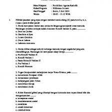 Check spelling or type a new query. Contoh Soal Essay Mitigasi Bencana