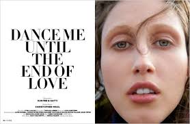 ANNA CLEVELAND Stars in D'SCENE MAGAZINE Defiant Cover Story