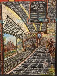 Willem Van Genk London 1965 Outsider Art Willem Van Genk Was A Dutch Painter And Graphic Artist Celebrated As One Of Th Kunst Schilderij Beeldende Kunst Kunst