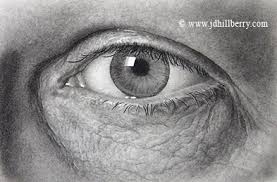 How to draw a realistic eye painting in dry brush (speed drawing) malen zeichnen. Pencil And Charcoal Drawings Fine Art