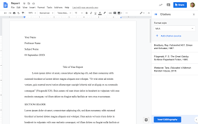Updated 3/2017 student's name\u000bprofessor's name\u000bclass name\u000bdue date mla 8th edition: Google Workspace Updates Easily Add And Manage Citations In Google Docs