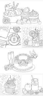 Colouring pages adult coloring pages coloring books free coloring doodles zentangles zentangle patterns zen doodle doodle art illustration. Coloring Pages Food On Behance