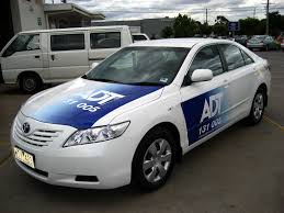 Adt Security Vehicle Branding Sign Dazign Melbourne Australia Vehicle Signage Adt Security Car Brands