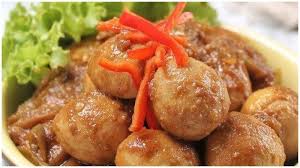 7.semur gurih telur puyuh dan kentang. Resep Semur Bola Daging Untuk Sajian Makan Malam Keluarga Di Rumah Tribun Travel