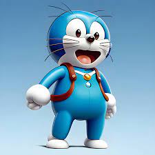 Generate an 8K image of Doraemon, the famous cartoon character, ... -  Arthub.ai