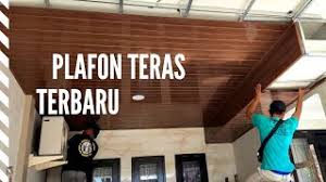 Gambar model plafon ruang tamu terbaru sobat interior rumah via sobatinteriorrumah.blogspot.com. Kumpulan Plafon Teras Pvc Dengan Model Terbaru 2020 Youtube