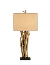 Currey Company Driftwood Table Lamp Lighting Etc