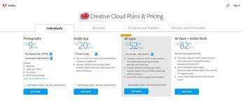 Adobe Clarifies New Pricing Structure For Cc Photography Plan How To Plan Photography Clouds Photography
