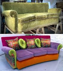 Our passion is creative upholstery. Rescued Sofa By Bristol Upholstery Collective Bbc Money For Nothing S4e1 Recycled Furniture Furniture Furniture Design