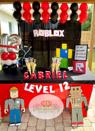Vida de moana jugando roblox moana island life video juegos. Roblox Birthday Party Birthday Party Life Size Cutouts Bday Party