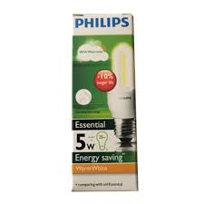 Pilihannya tersedia mulai dari ukuran 25 watt / 40 watt / 50 watt / 70 watt / 85 watt / 120 watt. Daftar Harga Philips Lampu Essential 5 Watt Warm White Bhinneka
