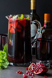 Pomegranate And Strawberry Red Wine Sangria Red Wine Sangria Red Wine Pomegranate Sangria