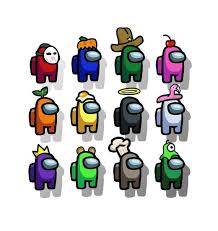 Among Us Poster Printable One Black Another White In 2020 Posters Printable Cute Drawings Cute Fall Wallpaper