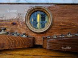 Bilancia Antica Originale Con Pesi In Ottone Ottone Arredamento Antiquariato