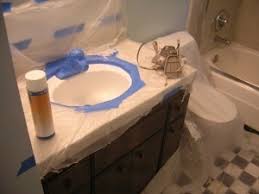 how to paint a sink with sink epoxy