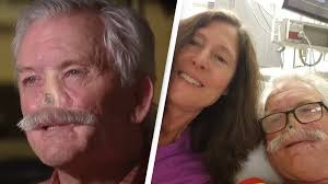 US man whose face had to be reconstructed after terrifying bear attack  'picked his nose up off the floor'