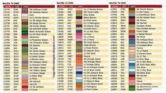 10 Best Cross Stitch Conversion Charts Images Cross Stitch