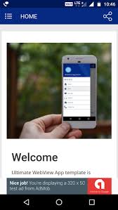 In this step we open an xml file and add the code for displaying two buttons and a webview in our xml file ( layout ). Ultimate Webview Android App Premium Quality Android App Source Code