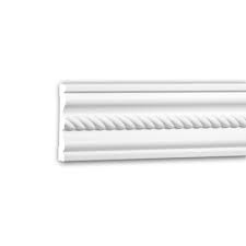 Primed medium density fiberboard chair rail moulding by. Panel Moulding 151373 Profhome Dado Rail Decorative Moulding Frieze Moulding Neo Empire Style White 2 M Orac Decor