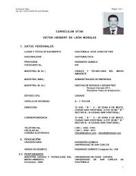 Encuentra un ejemplo de curriculum vitae adaptado a tu profesión y situación laboral. Curriculum Vitae Ejemplos Guatemala Ejemplo De Curriculum Vitae Paraguay Microsoft El Curriculum Vitae Es Un Instrumento Indispensable Para Poder Aplicar A Una Oferta Laboral