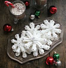 Minty Meringue Snowflakes Burnbrae Farms Meringue Recipe Christmas Food Christmas Treats