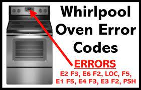 Feb 03, 2020 · if your oven is cool, then you may have child lock turned on or need to power cycle the range to unlock the door. Whirlpool Oven Error Codes What To Check How To Clear