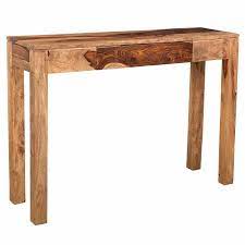 Spurlock 42 Solid Wood Console Table Wood Console Table Wood Console Natural Wood Console Table
