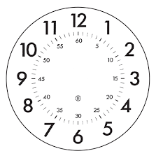The clock measures 11 ½ inches. 505 14 Diameter Double Face Clock With Acrylic Cover Peter Pepper Products Expressive Essentials Clock Face Printable Clock Clock Template