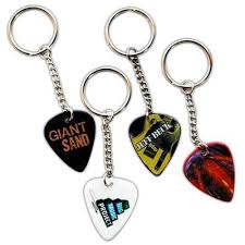 Essential Promotions Guitar Pick Plectrum Keyring
