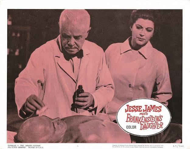 Jesse James Meets Frankenstein's Daughter - The Film Poster Gallery : The  Film Poster Gallery