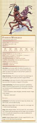 Third To Fifth Formians Are Creatures That Appear To Be