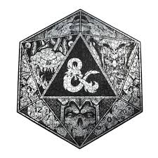 Dungeons & dragons is a cooperative game. Dungeons Dragons D20 Jigsaw Puzzles Games Paladone Trade