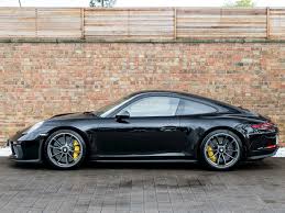 Extended range fuel tank, 23.7 gal. 2018 Used Porsche 911 Gt3 Jet Black Metallic