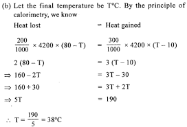 A New Approach To Icse Physics Part 2 Class 10 Solutions Calorimetry 48 Https Www Aplustopper Com A New Approach To Icse Physics Par Physics Solutions Class