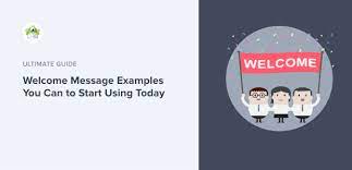 11 Best Website Welcome Message Examples To Greet Your Users