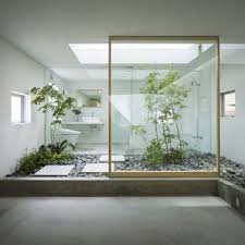 Japanese Internal Garden Sovremennyj Dizajn Vannoj Dizajn Domashnego Interera Ekologicheskij Dizajn