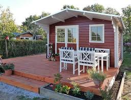 Gartenhaus Erki 44 Ein Schwedenroter Traum Im Kleingarten Gartenhaus Flachdach Gartenhaus Kleiner Garten