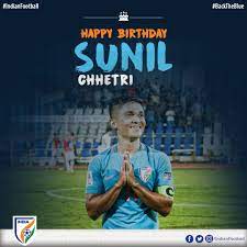Indian football legend sunil chhetri is set to be recommended by the all india football federation (aiff) for the rajiv gandhi khel. It S Our Captian S Birthday Happy Birthday Sunil Chettri India