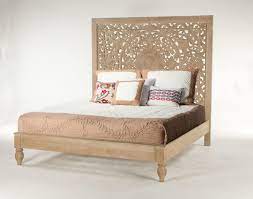 Often used to create luxurious, elegant bedroom style, they are the basis for some of the most iconic and classic headboard types. 88 W King Bed Artisan Intricately Hand Carved Headboard Sustainable Mango Wood Traditional Platform Beds By Noble Origins Llc Houzz
