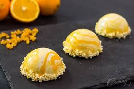 Orange Chocolate Mousse Domes Recipe Chocolate Mousse Desserts Food
