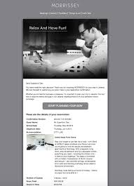 Another Example Of Morrissey S Beautiful Design This Is Their Confirmation Email Confirmation Letter Email Design Lettering