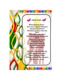 Kode etik guru guru berbakti membimbing anak didik seutuhnya untuk membentuk manusia pembangun yang berjiwa pancasila guru memiliki kejujuran profesional dalam menerapkan kurikulum sesuai dengan posted byni made adnyani. Ikrar Hari Guru 2019 Rass Naa