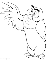 Winnie The Pooh Owl Coloring Pages Owl Coloring Pages Gopher Winnie The Pooh Winnie The Pooh